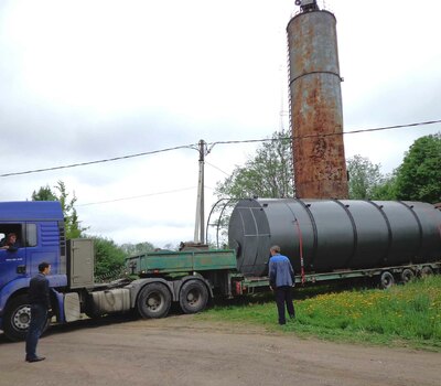 Замена водонапорной башни.